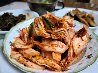 겉절이 김치