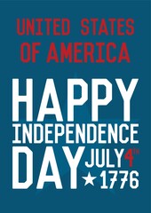 USA independence day poster