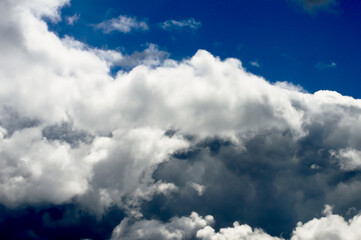 A landscape without a shaped cloud calms the eye, relieves stress and simply pleases the eye. A picture of the unique creation of the nature of the earth.