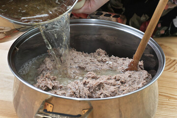 Preparation of Liver pate.