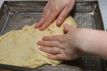 Pizza home in Polish conditions.