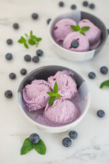 blueberry ice cream