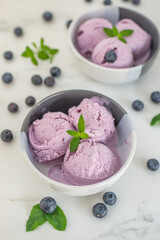 blueberry ice cream