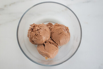 dark chocolate ice cream
