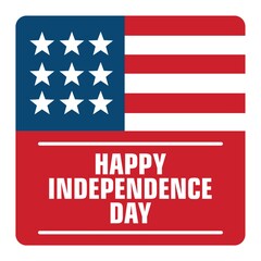 Happy independence day design