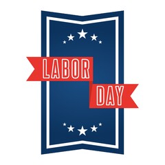 Labor day label