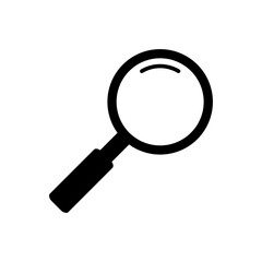 magnify - search icon vector design template