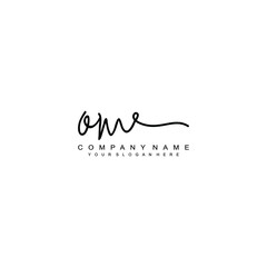 OM initials signature logo. Handwriting logo vector templates. Hand drawn Calligraphy lettering Vector illustration.
