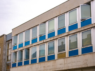 Old flats in Gyor, Hungary