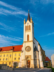 Fototapeta na wymiar Church in Keszthely, Hungary