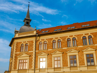 Fototapeta na wymiar Vajda Janos High School in Keszthely, Hungary