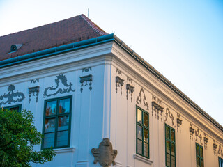 Obraz premium Historic architecture in Szekesfehervar