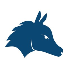 Democratic donkey symbol