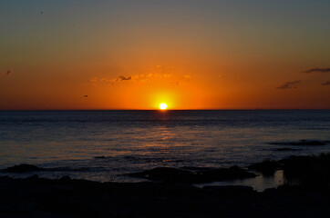 
sunset from colonia del uruguay