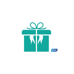 Gift Box Icon Vector