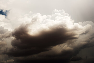 Obraz premium Desert Cumulonimbus Approach
