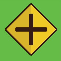 Obraz premium Crossroads sign