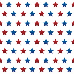 Fototapeta premium Seamless stars background