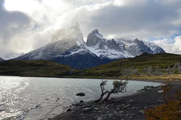 Vlies Fototapete Cuernos del Paine Hörner des Schmerzes