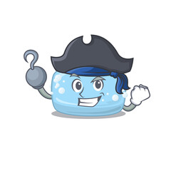 one hook hands Pirate character soap cartoon design