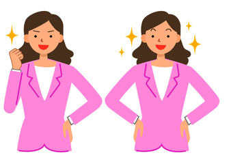 やる気のある女性社員