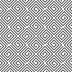 Seamless abstract geometric pattern with elements of meander