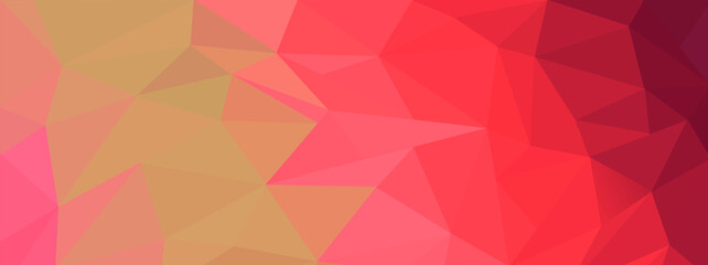 Obraz premium Abstract colorful low poly texture