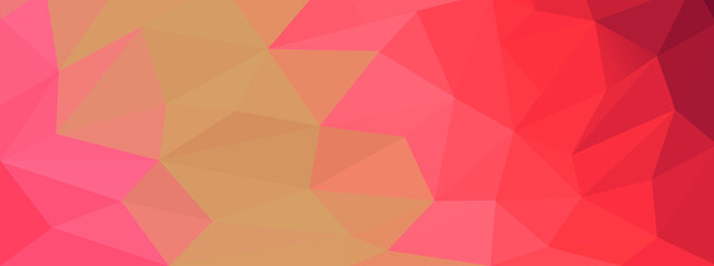 Colorful geometric background for modern banner concept