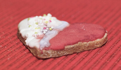 Cookies hearts love.