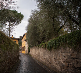 old castle in the old town