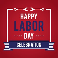 Happy labor day design