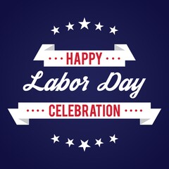 Happy labor day design