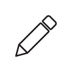 Pen icon vector. Pencil sign