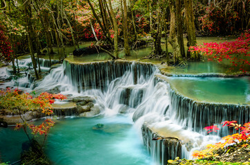 waterfall in the park