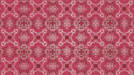 Designer kaleidoscope background with beautiful elements. New trends.