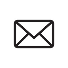 Mail icon vector. Email sign