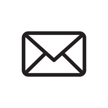 Mail icon vector. Email sign