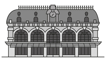 Gare des Broteaux illustration