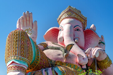 Portrait of God Ganesha in Thailand
