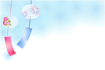 風鈴_暑中見舞い