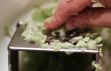 Prepare cucumber.