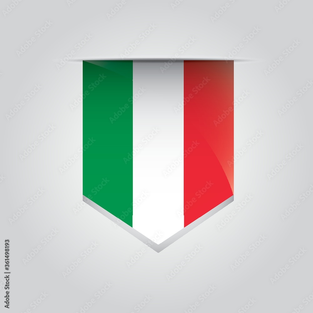 Wall mural italy pennant