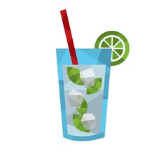 Juice in a glass