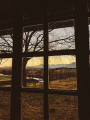 Fototapeta premium Holiday in a Cabin on the Countryside