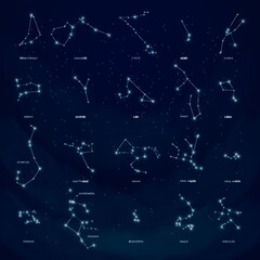 Collection of constellations © captainvector