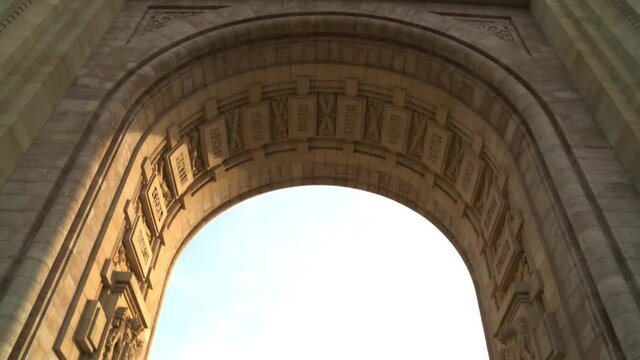 The Arch De Triumf in Bucharest, Romania
