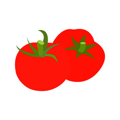 tomato isolated on white background