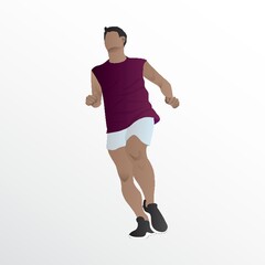 Man running