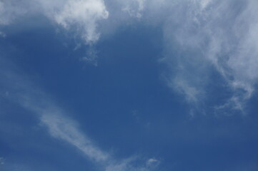 beautiful blue sky whith clouds