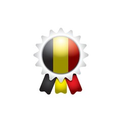 Belgium rosette